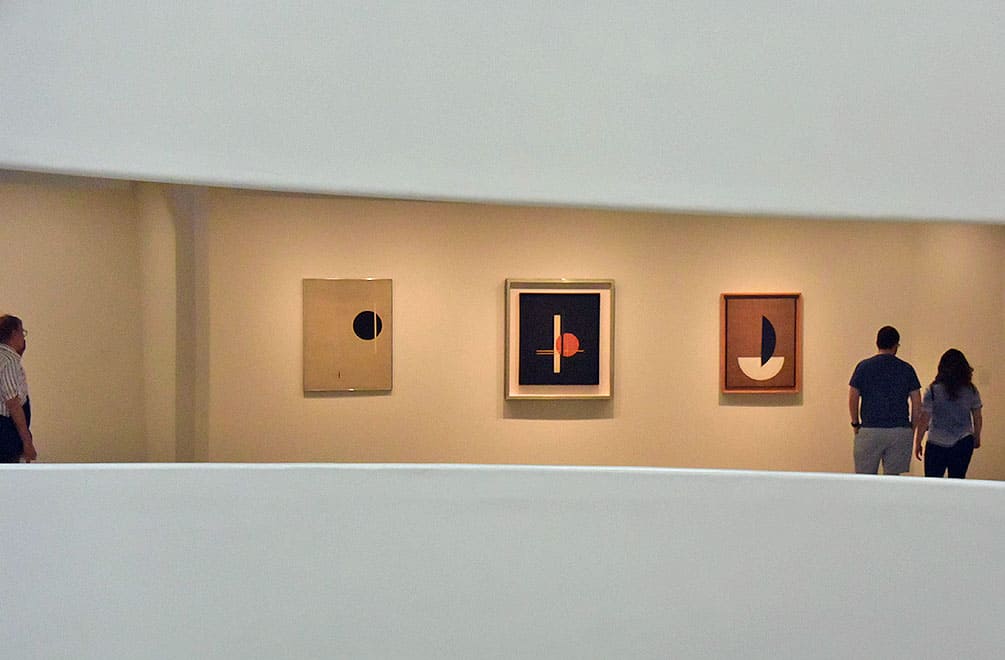 Moholy Nagy Paintings at the Guggenheim