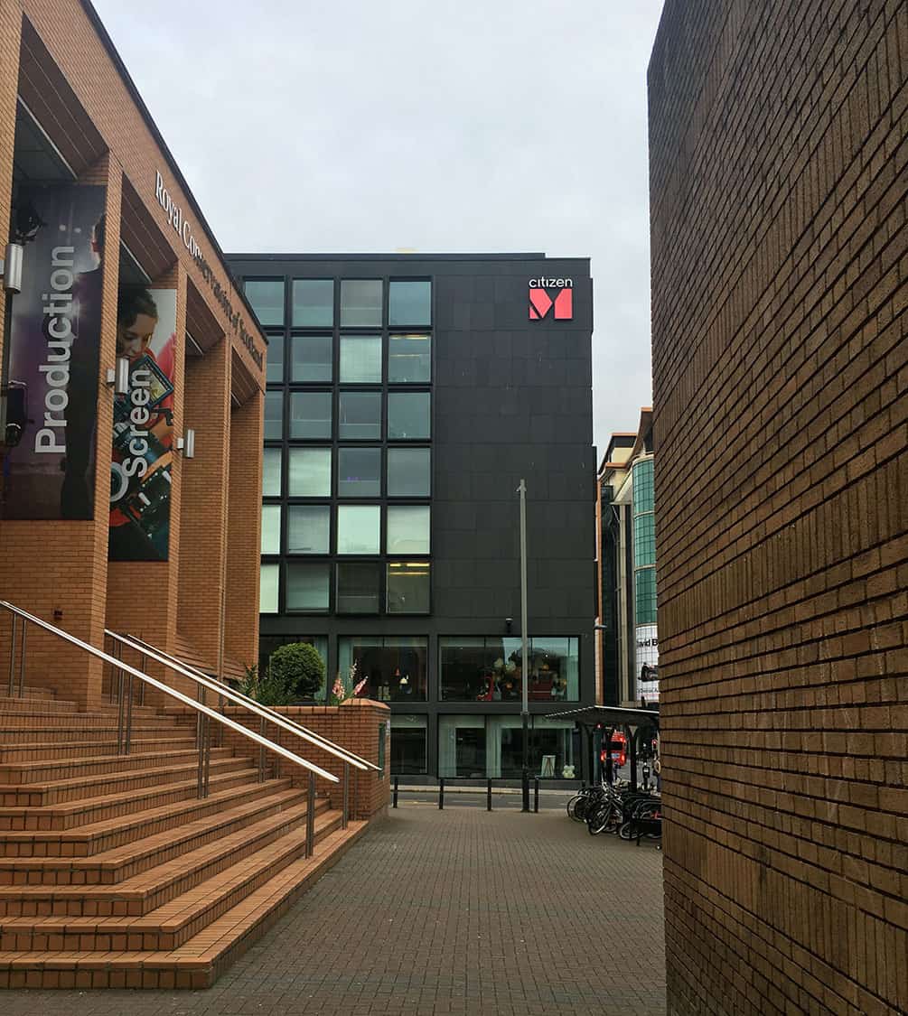 CitizenM Glasgow, hotel exterior